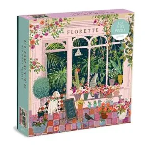 Galison Florette Rompecabezas de 500 piezas 20 x 20_1