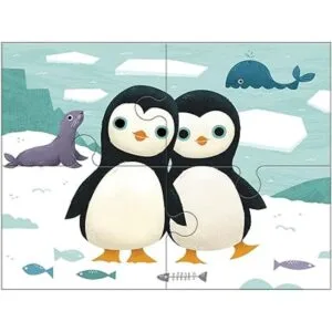 Mudpuppy Rompecabezas de animales del mundo 4 en una caja_6