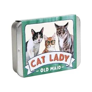 Cat Lady Old Maid regalos de gato para amantes de los_1