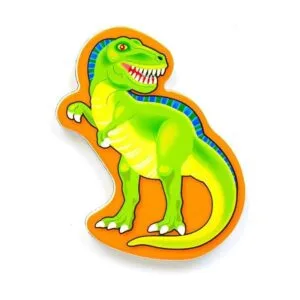 Melissa Doug Dinosaurios magnéticos de madera en una_5