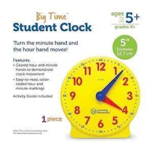 Learning Resources Big Time reloj de estudiante 12 horas_5