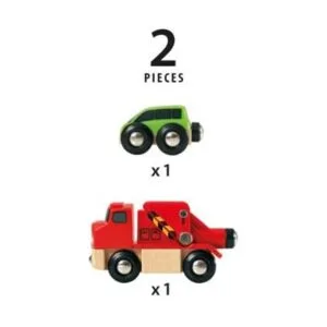 BRIO World 33528 Trusty Tow Truck Accesorio de tren de_4