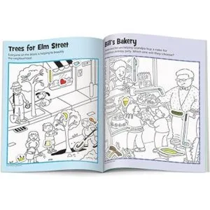 Highlights Juego de imágenes ocultas con calcomanías 4