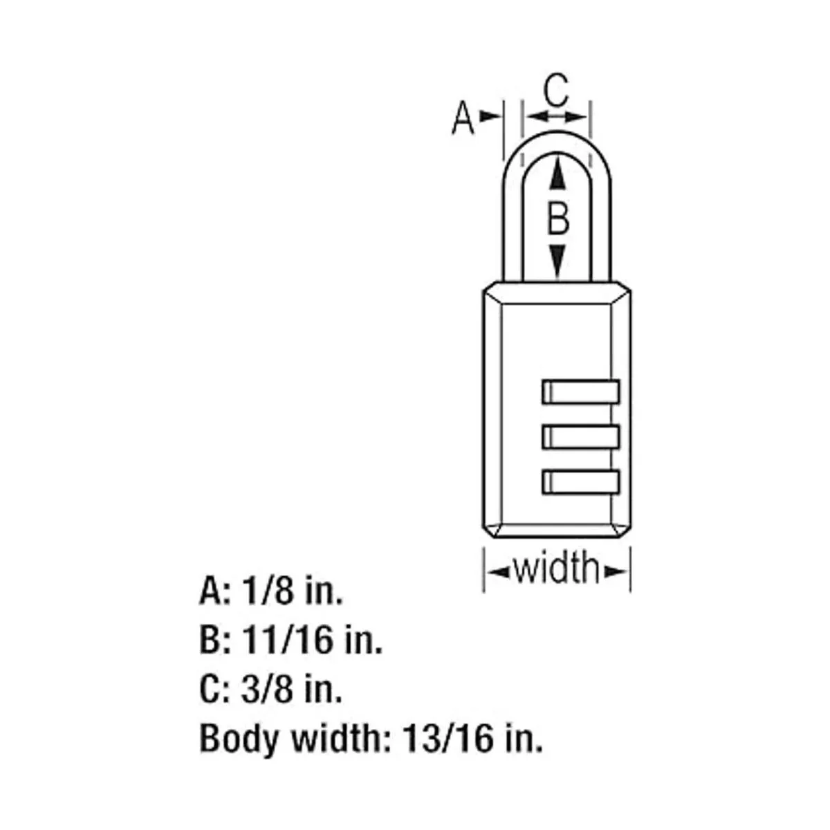 Master Lock 646T Establece tu propia cerradura de equipaje_6