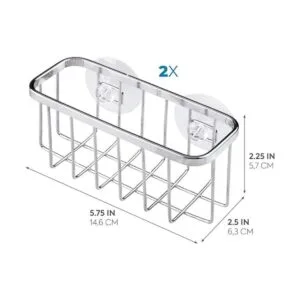 InterDesign Gia ventosa para cocina Acero inoxidable_3