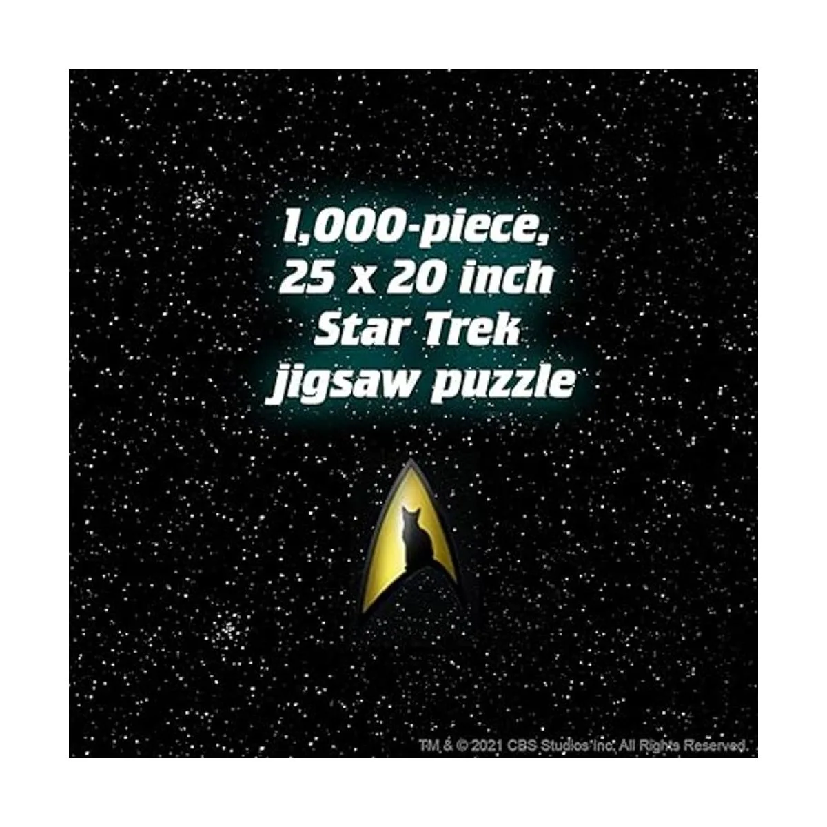 Chronicle Books Star Trek Cats Puzzle 1000 piezas_4