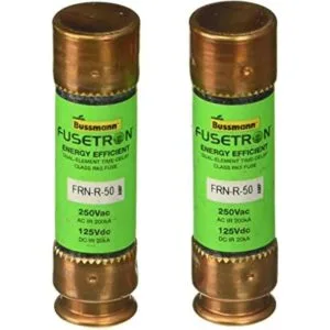 Bussmann BPFRNR50 50 Amp Fusetrón de doble elemento de_1