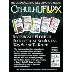 LOONEY LABS Cthulhu Fluxx Juego de cartas para adultos_5