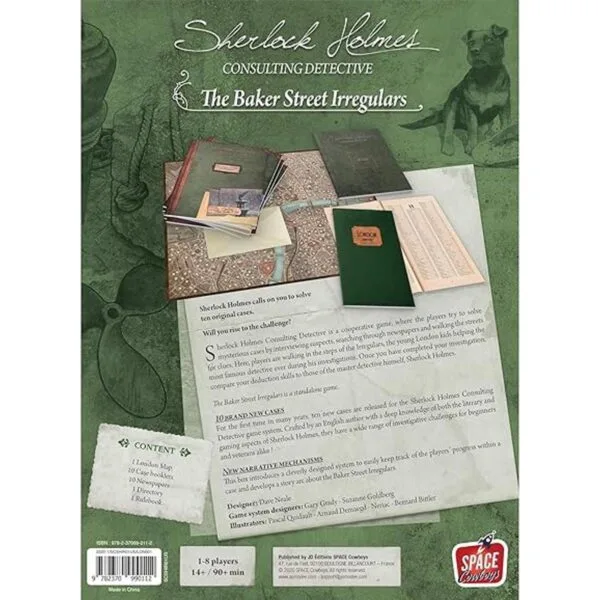 Sherlock Holmes Consulting Detective Juego de mesa The_2
