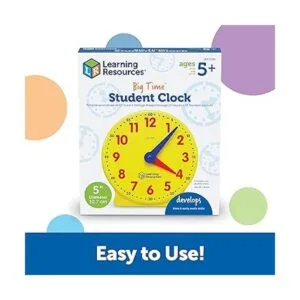 Learning Resources Big Time reloj de estudiante 12 horas_4
