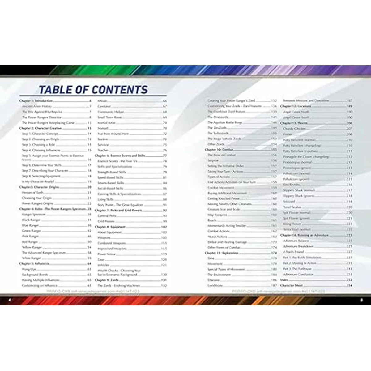 Renegade Game Studios Power Rangers Libro de reglas de_4