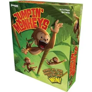 Pressman Jumpin Monkeys catapulta a tus monos al árbol_6