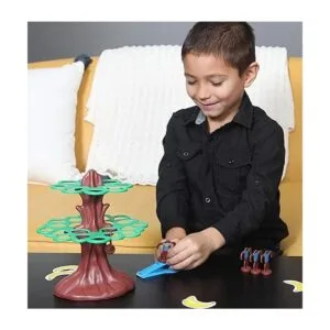 Pressman Jumpin Monkeys catapulta a tus monos al árbol_4