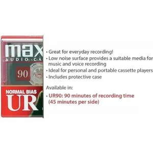 Maxell 108527 Paquetes planos de diseño óptimo con_5