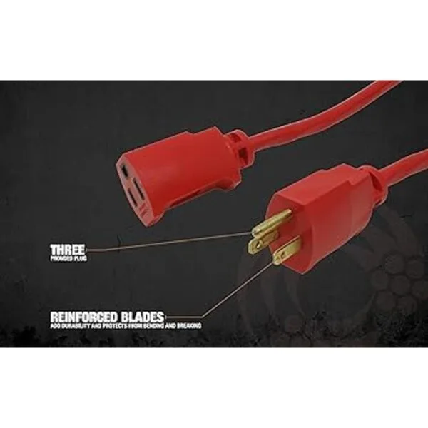 Southwire 2408SW Cable de extensión de vinilo SJTW 143_3