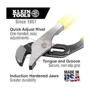 Klein Tools D50210 Alicates de bomba lengeta y ranura_2