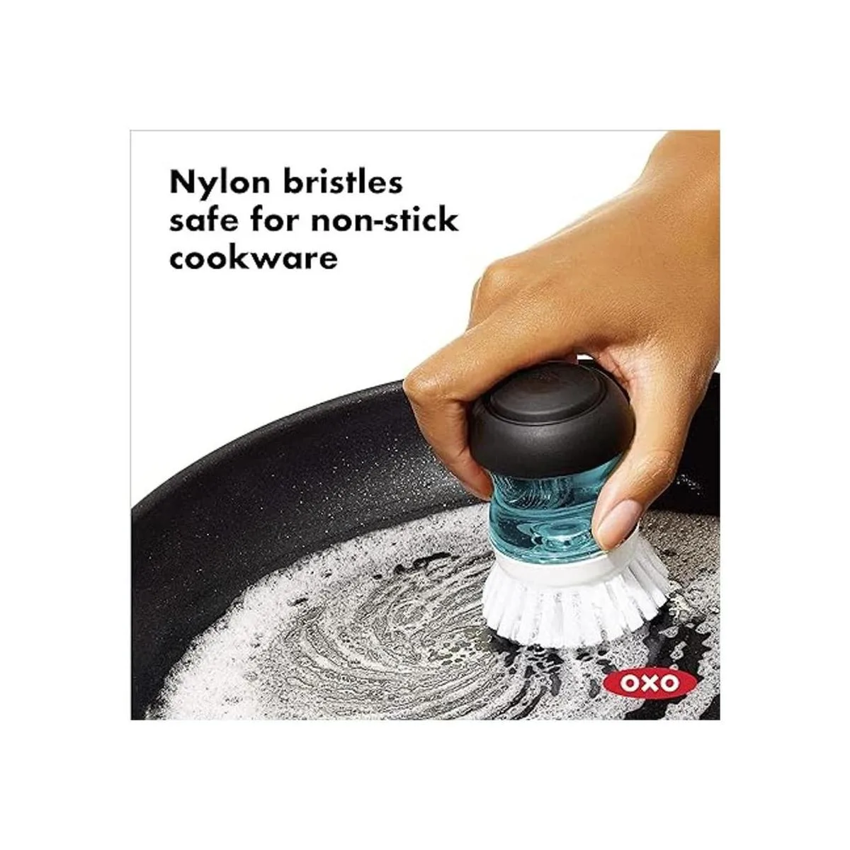 OXO Cepillo dispensador de jabón para palma_3