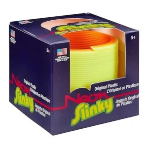 Juguete resorte de plástico fluorescente de la marca_3