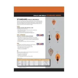 Keson P100 Carrete octoganal Chalk Line cuerda de 0.059_2