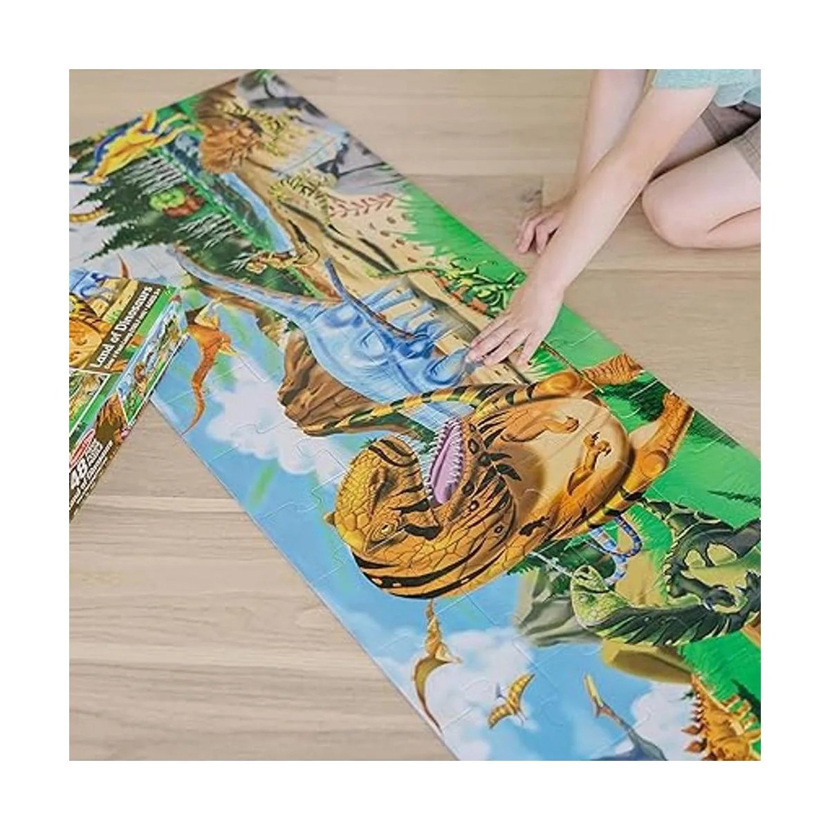 Melissa Doug Land of Dinosaurs Rompecabezas diseño de_6