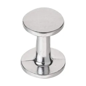 RSVP Terrys Tamper para espresso Paquete de 1 Plateado_1