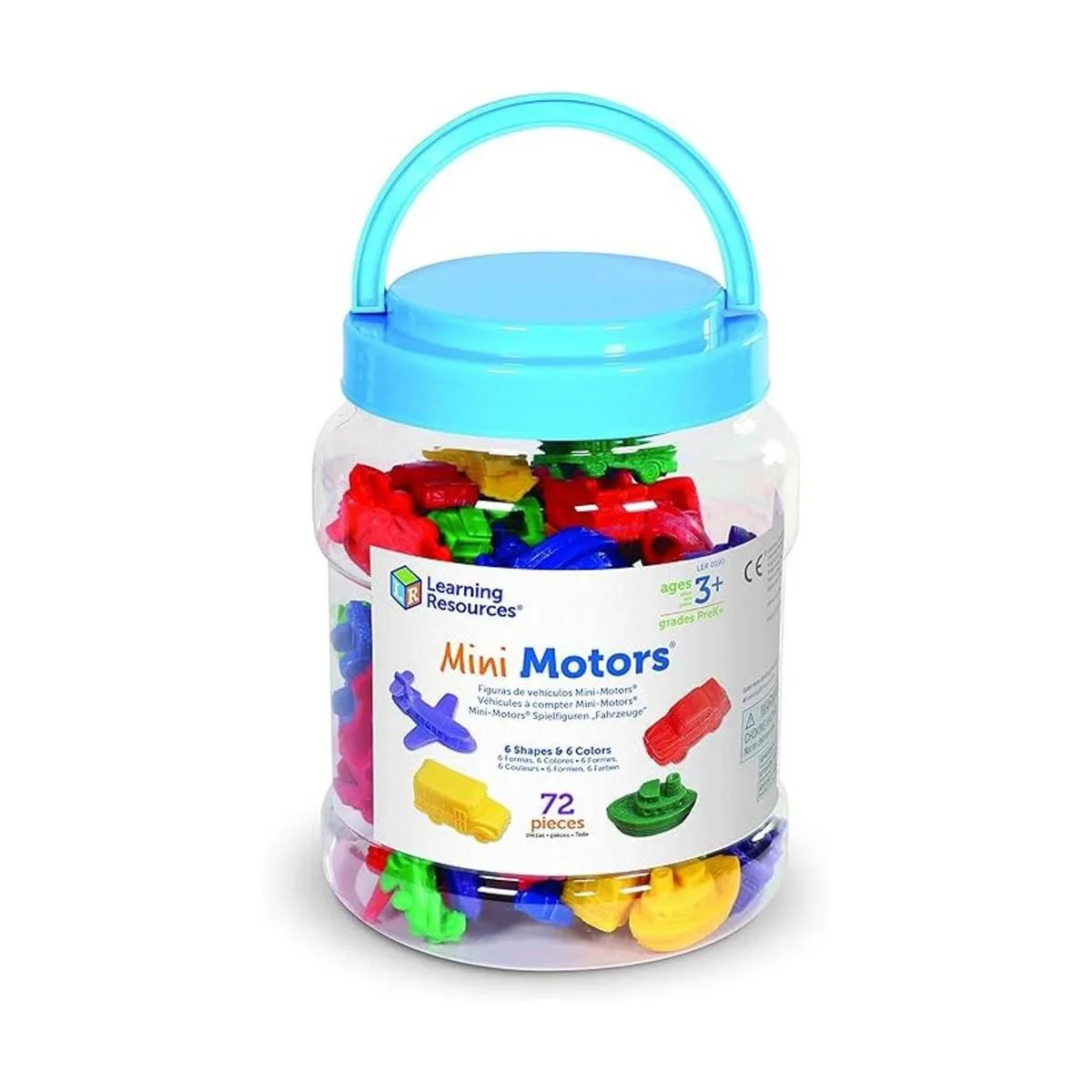 Learning Resources Mini Motors divertido juego para contar_3