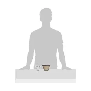 Cuisinart repuesto de filtro cónico en tono dorado para_6