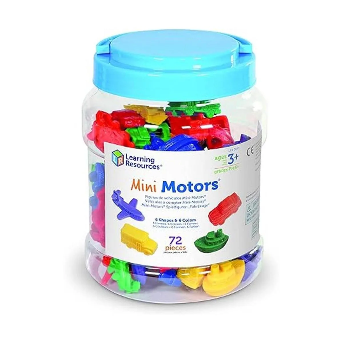 Learning Resources Mini Motors divertido juego para contar_4