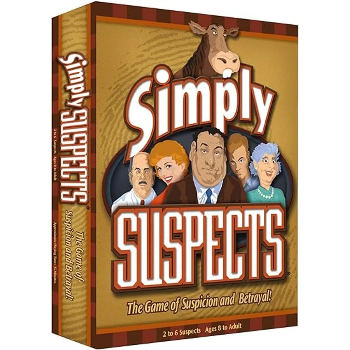 Simply Suspects Juego de mesa de estrategia de Spy Alley_1