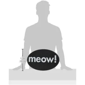 Mineral Pet m806s Negro Oval Meow reciclado hule Pet_2