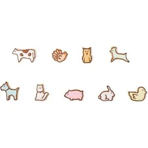 Fox Run Mini cortadores de galletas de animales 0.75 x_3