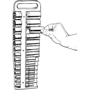 Lisle Soporte magnético Soporte magnético de 38 rojo_2