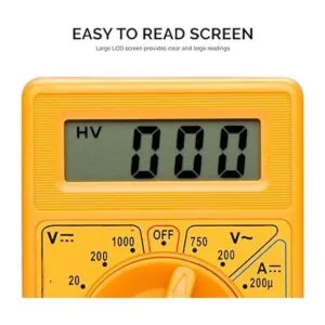 Neiko 40508 830B multímetro digital medidor de tensión