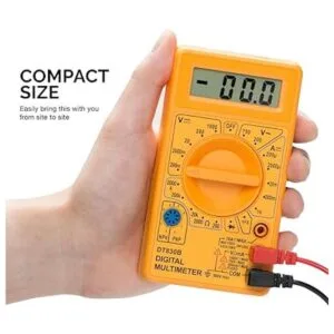 Neiko 40508 830B multímetro digital medidor de tensión