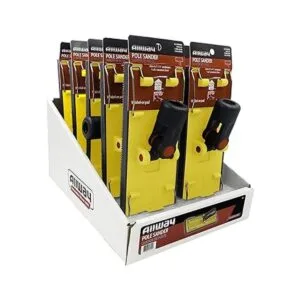 ALLWAY UPS Lijadora de poste de yeso resistente con clips_4