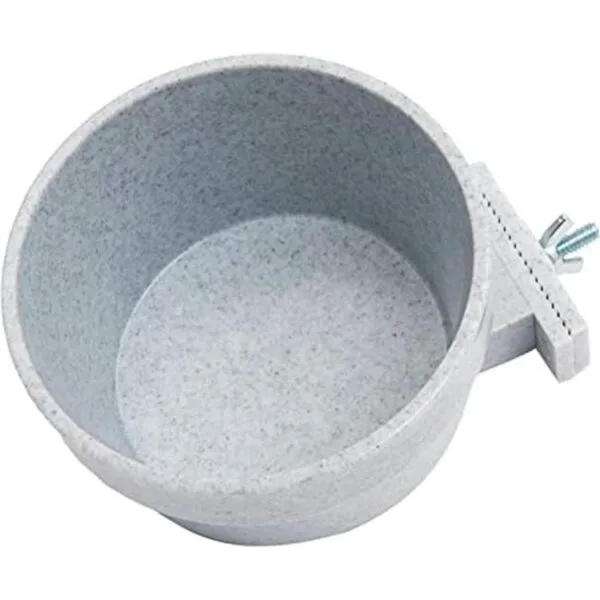 Lixit Quick Lock Removable Dog Kennel Bowls for Wire and_1