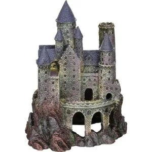 Castillo de mago para decoración de acuario Penn Plax_3
