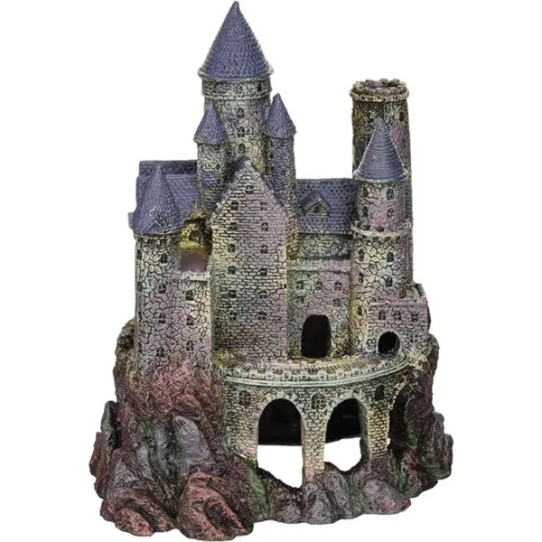 Castillo de mago para decoración de acuario Penn Plax_3