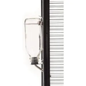 Lixit Botellas de agua de cristal de lujo resistentes para