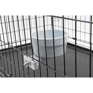 Lixit Quick Lock Removable Dog Kennel Bowls for Wire and_4