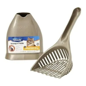 Booda ScoopN Hide Litter Scoop Titanio_3