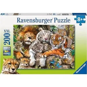 Ravensburger Rompecabezas de 200 piezas para niños Big Cat_3
