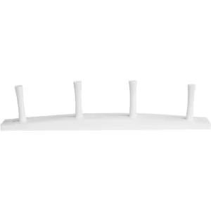 Spectrum Diversified Perchero de pared con 4 clavijas de