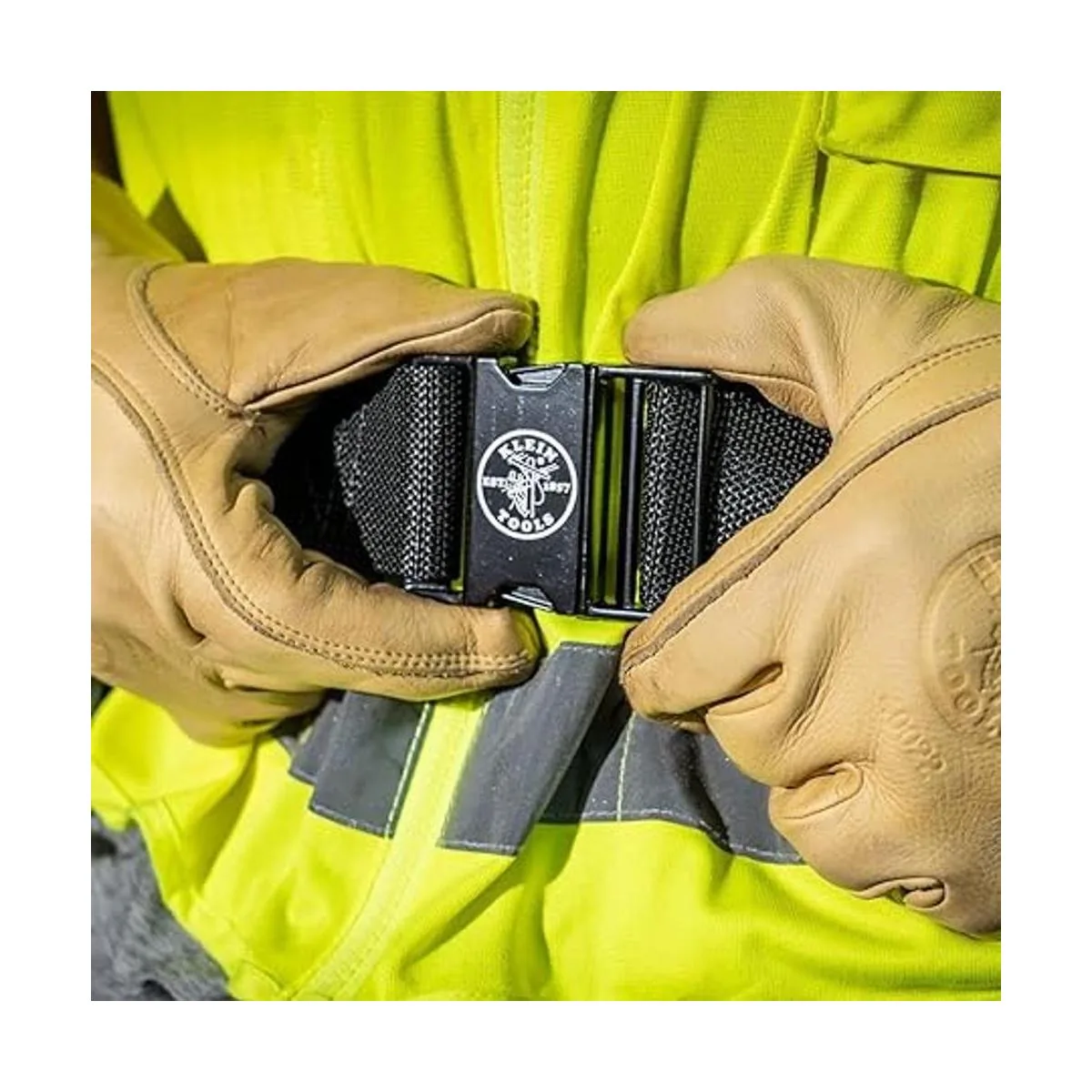 Klein Tools 5705 cinturón de trabajo de talla única_4