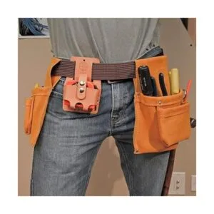 Klein Tools 5195 Soporte para cinta métrica cuero mediano_2