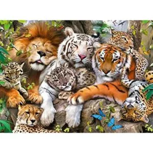 Ravensburger Rompecabezas de 200 piezas para niños Big Cat_1