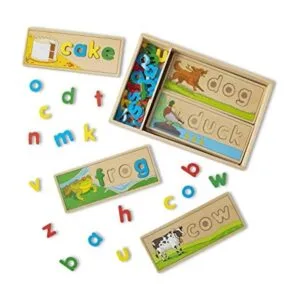 Melissa Doug See Spell Juguete educativo de madera_1
