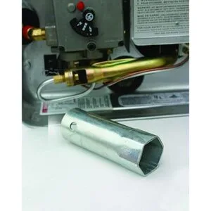Llave para el calentador residencial de agua de Camco_6