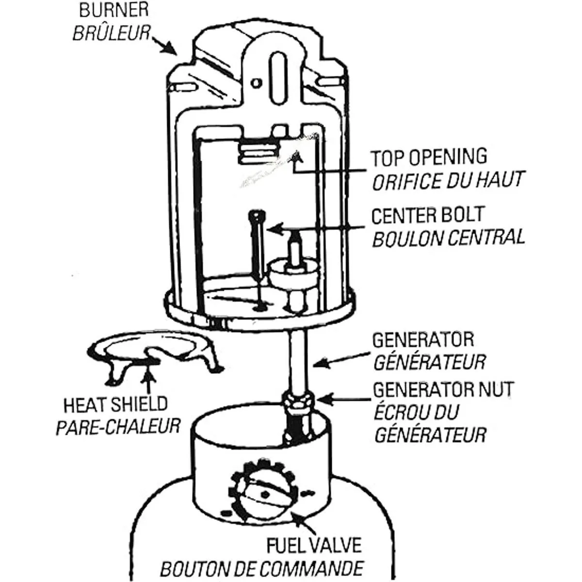 Coleman Linterna generador para 639_6
