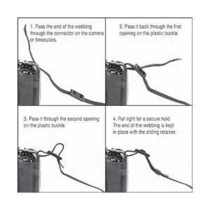 Correa cómoda OPTECH USA EZ para cámaras y prismáticos_4